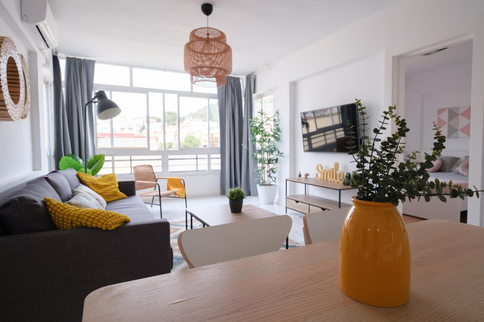 Wonderful Central Apartment Panoramics Views Wifi Málaga Esterno foto