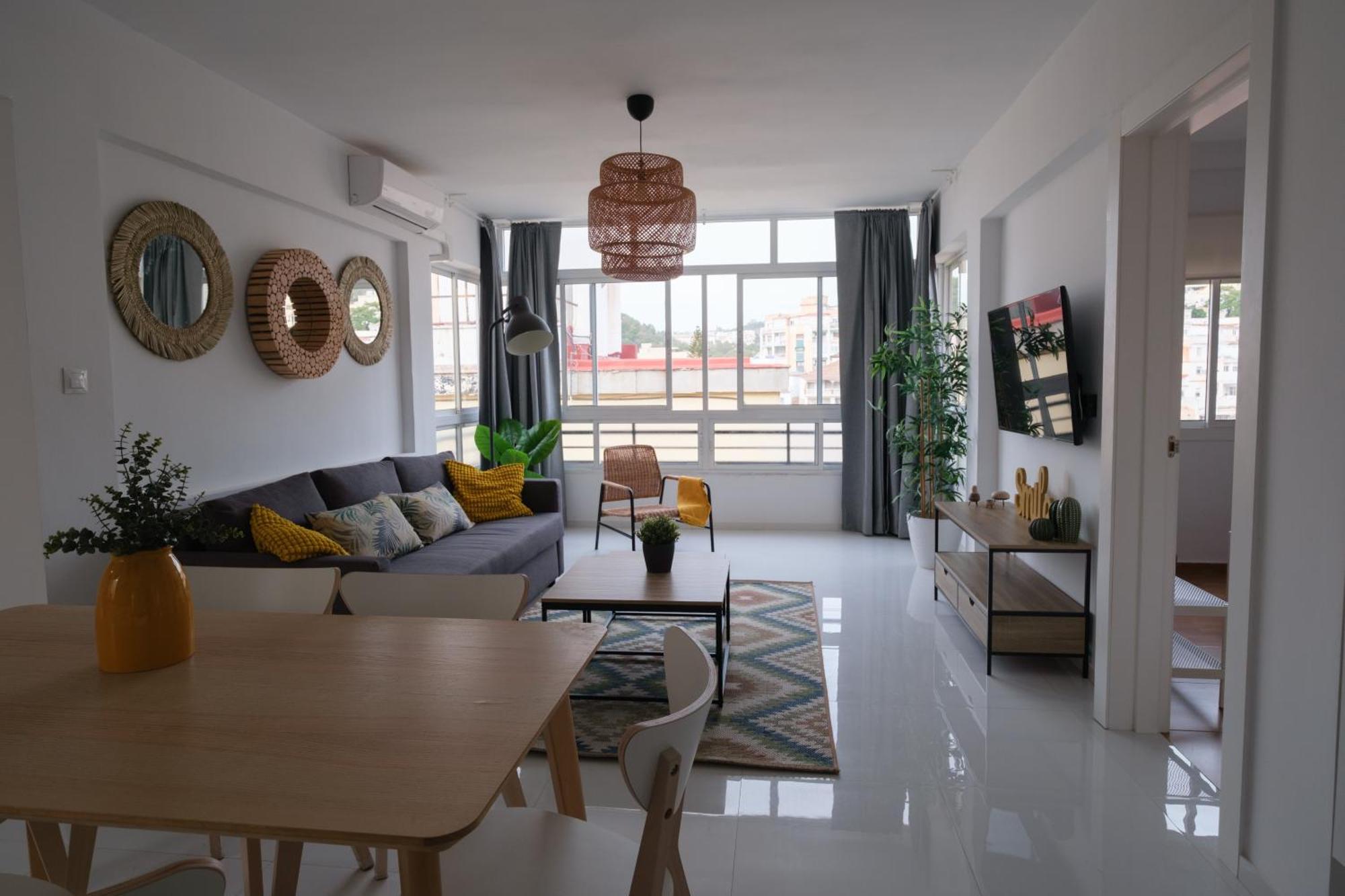 Wonderful Central Apartment Panoramics Views Wifi Málaga Esterno foto