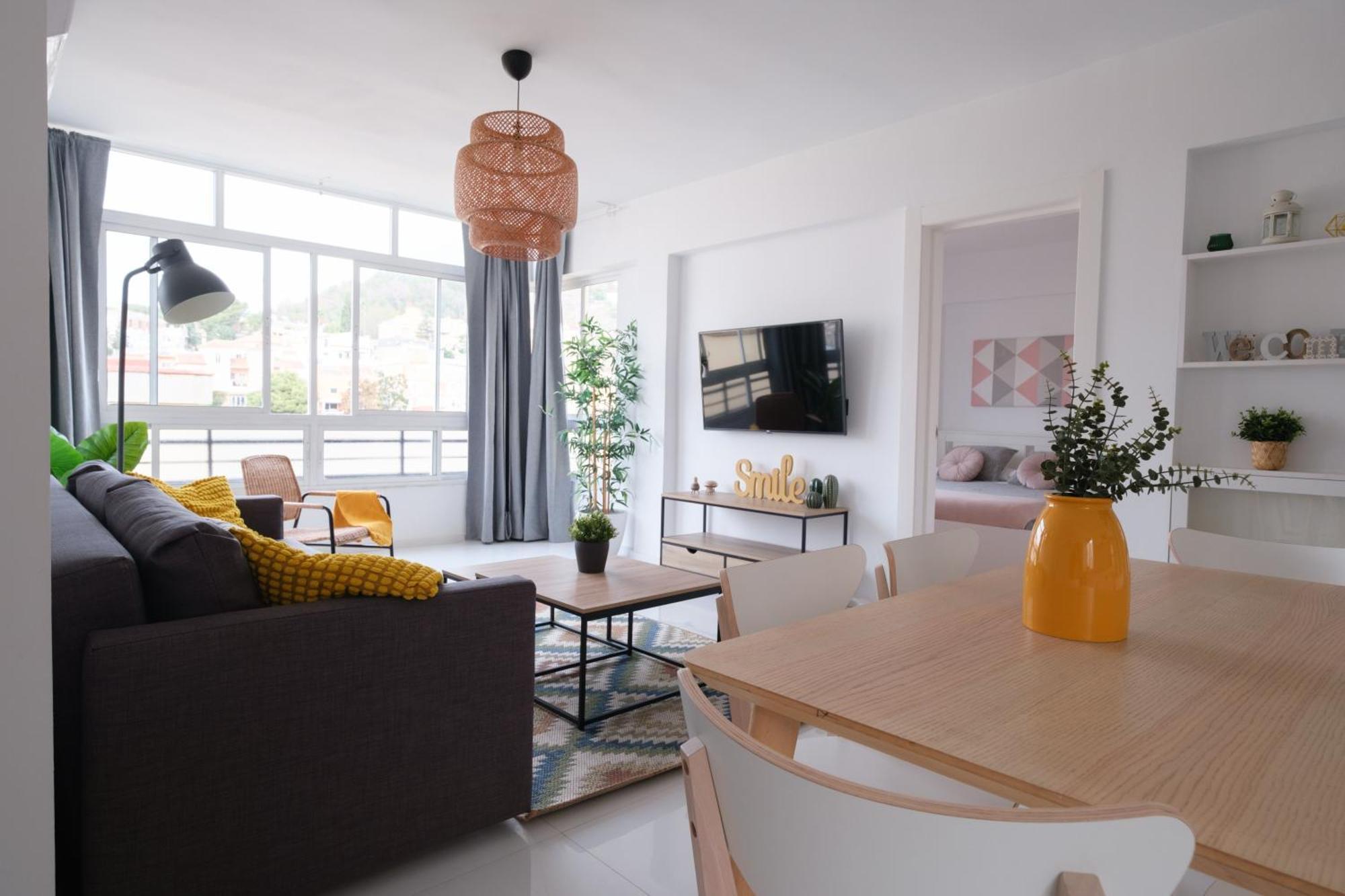 Wonderful Central Apartment Panoramics Views Wifi Málaga Esterno foto